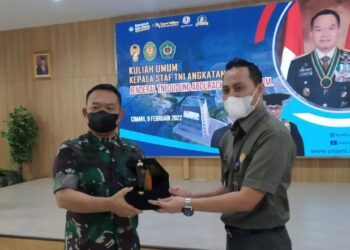 KSAD Jenderal TNI, Dudung Abdurahman Isi Kuliah Umum di Unjani