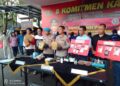 Polres Cimahi Ungkap 22 Kasus Narkoba Yang Diedarkan Di Bandung Raya