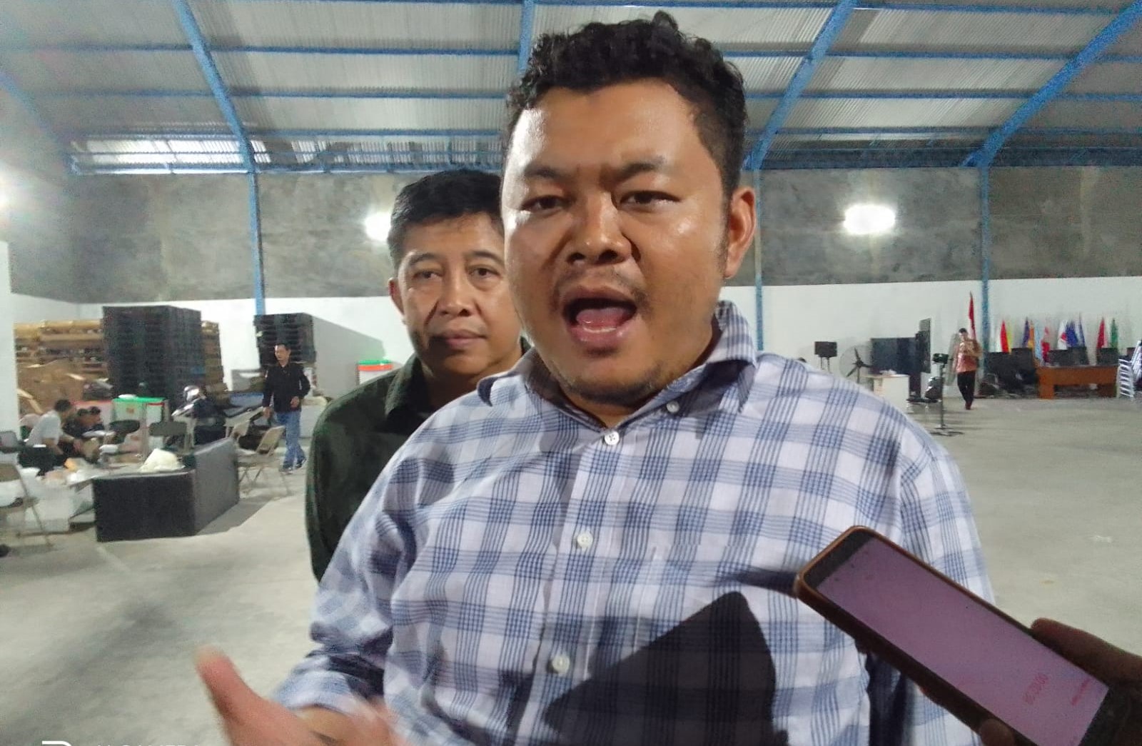 Ketua Komisioner Pemilihan Umum Kabupaten Bandung Barat, Rifqi Ahmad Sulaeman. Foto/BANDUNGSATU.COM