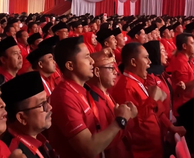 Hengki Kurniawan hadir dalam Rakernas PDIP di Jakarta. Foto/Istimewa