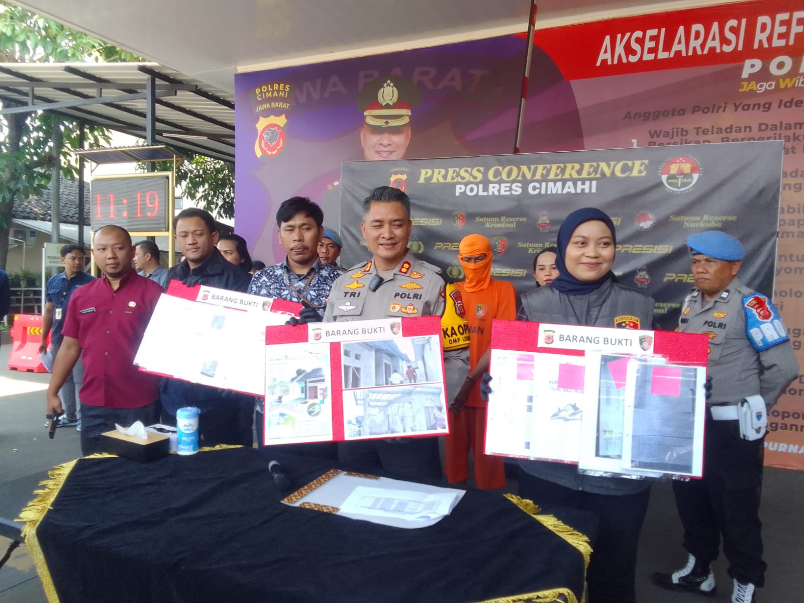 Kapolres Cimahi, AKBP. Tri Suhartanto. Foto/BANDUNGSATU.COM