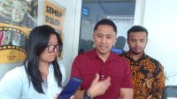 Calon Bupati Bandung Barat, Hengki Kurniawan didampingi Anggota DPRD KBB dari Partai NasDem, Bintang Pamungkas. Foto/BANDUNGSATU.COM